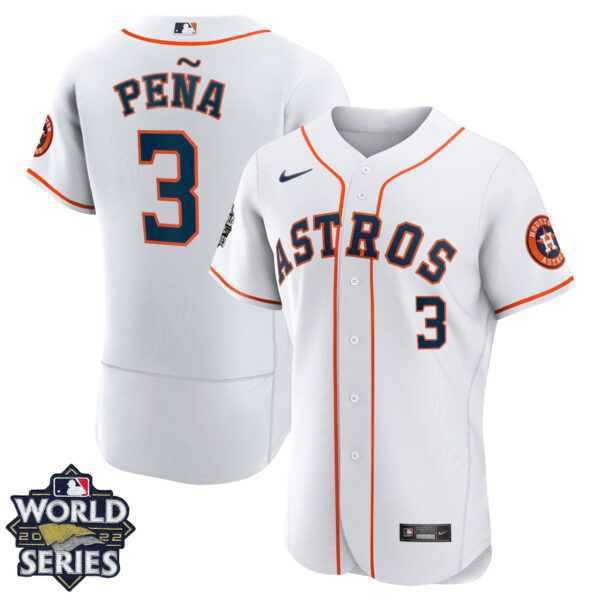 Youth's Houston Astros 2022 World Series Player Jersey - All Stitched - Image 25