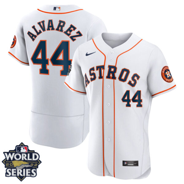 Youth's Houston Astros 2022 World Series Player Jersey - All Stitched - Image 28