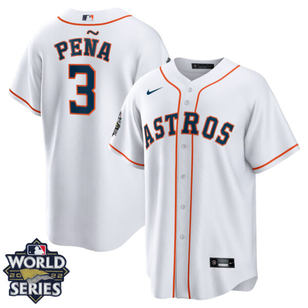 Youth's Houston Astros 2022 World Series Player Jersey - All Stitched - Image 31