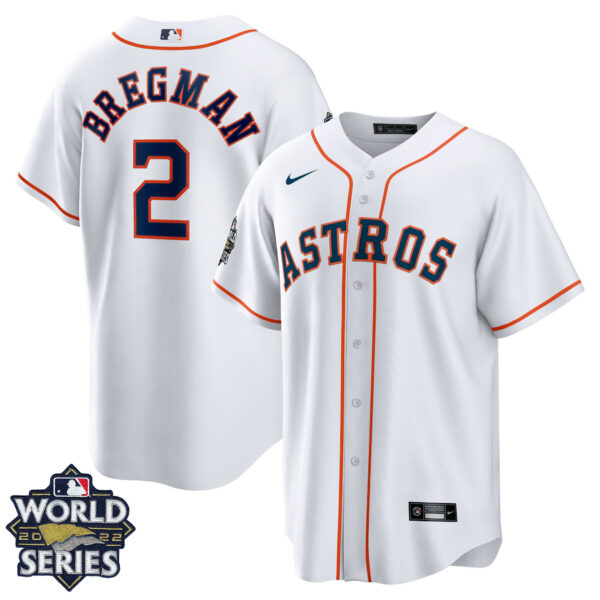 Youth's Houston Astros 2022 World Series Player Jersey - All Stitched - Image 32