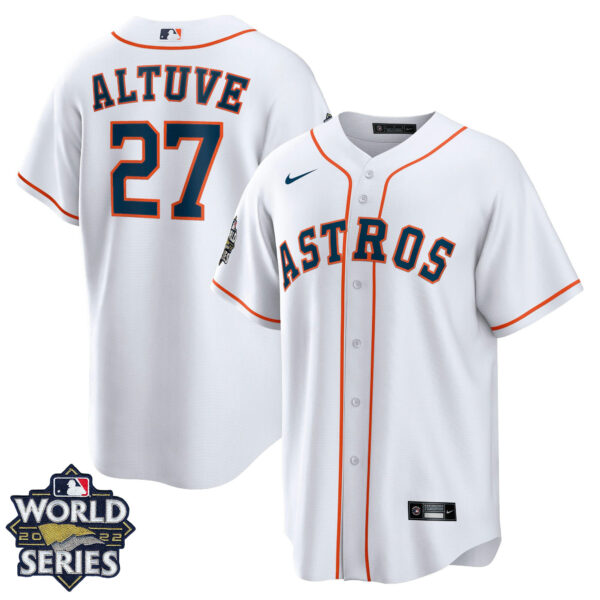 Youth's Houston Astros 2022 World Series Player Jersey - All Stitched - Image 33