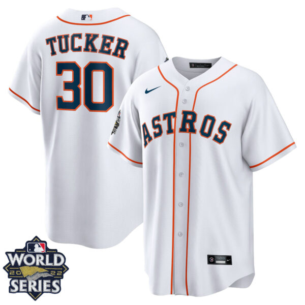 Youth's Houston Astros 2022 World Series Player Jersey - All Stitched - Image 35