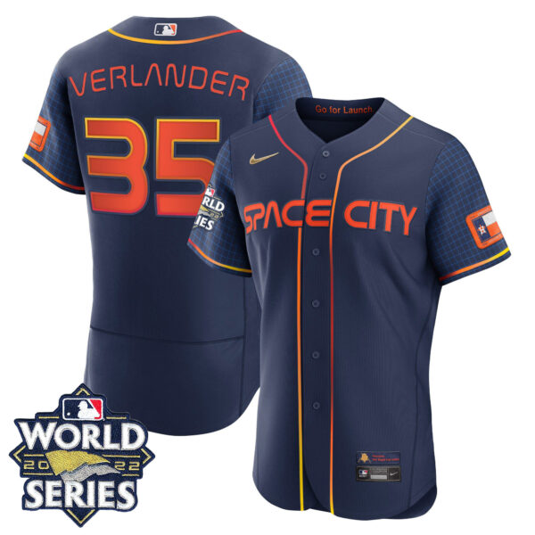 Youth's Houston Astros 2022 World Series Player Jersey - All Stitched - Image 42