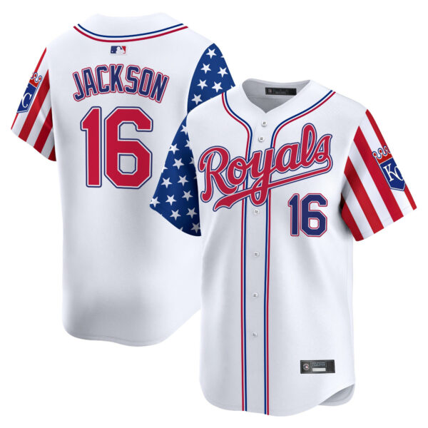 Men's Kansas City Royals 2025 Independence Day Vapor Premier Limited Jersey - All Stitched - Image 8
