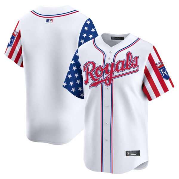Men's Kansas City Royals 2025 Independence Day Vapor Premier Limited Jersey - All Stitched - Image 9