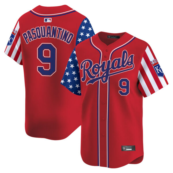 Men's Kansas City Royals 2025 Independence Day Vapor Premier Limited Jersey - All Stitched - Image 13