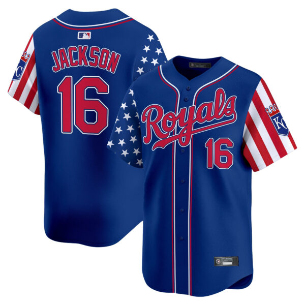 Men's Kansas City Royals 2025 Independence Day Vapor Premier Limited Jersey - All Stitched - Image 26