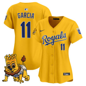 Women's Kansas City Royals Sluggerrr Patch Vapor Premier Limited Jersey - All Stitched