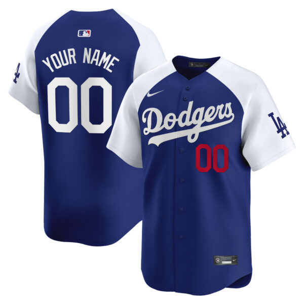 Los Angeles Dodgers Vapor Premier Limited Custom Jersey - All Stitched - Image 4