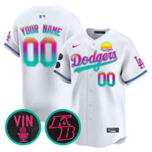 Dodgers 2024 Los Angeles City Style Vapor Premier Limited Custom Jersey V2 - All Stitched