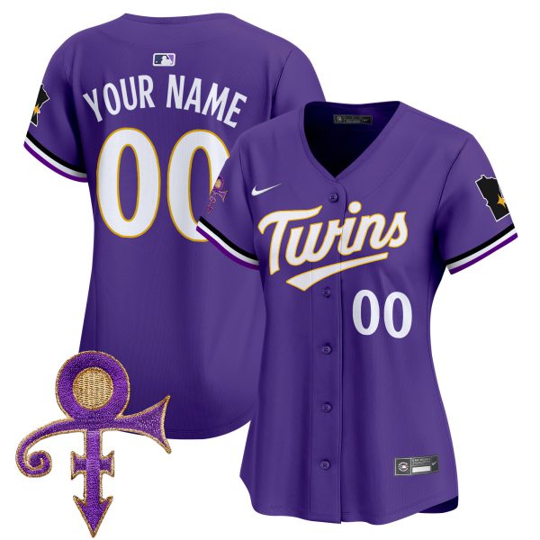 Minnesota Twins Prince Patch Vapor Premier Limited Custom Jersey V3 - All Stitched - Image 8