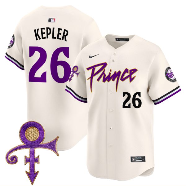Men's Minnesota Twins Prince Patch Vapor Premier Limited Jersey - All Stitched - Image 7