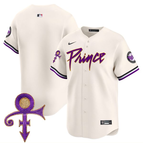 Men's Minnesota Twins Prince Patch Vapor Premier Limited Jersey - All Stitched - Image 8