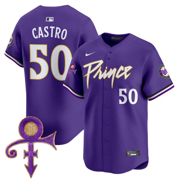 Men's Minnesota Twins Prince Patch Vapor Premier Limited Jersey - All Stitched - Image 13