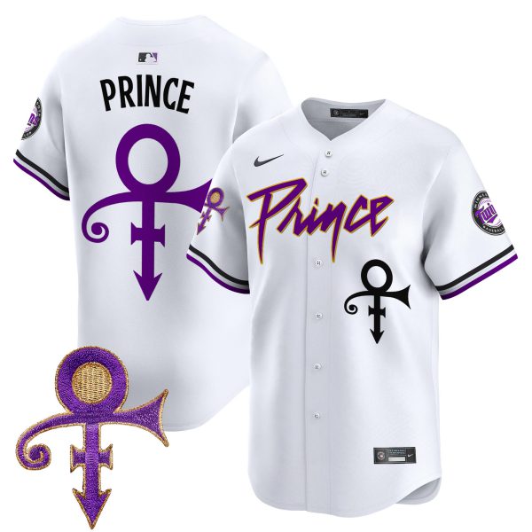 Men's Minnesota Twins Prince Patch Vapor Premier Limited Jersey - All Stitched - Image 25