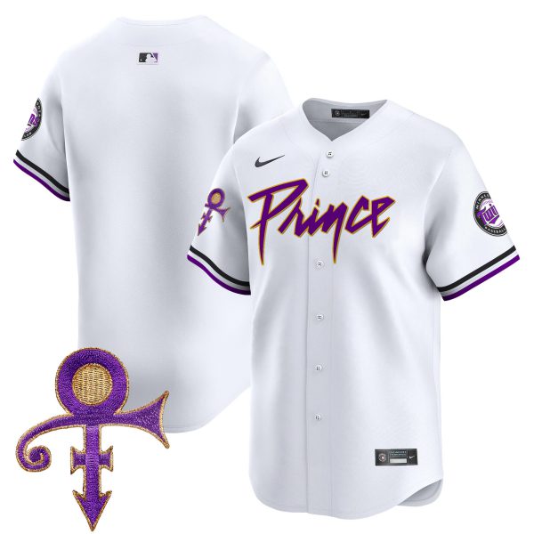 Men's Minnesota Twins Prince Patch Vapor Premier Limited Jersey - All Stitched - Image 32