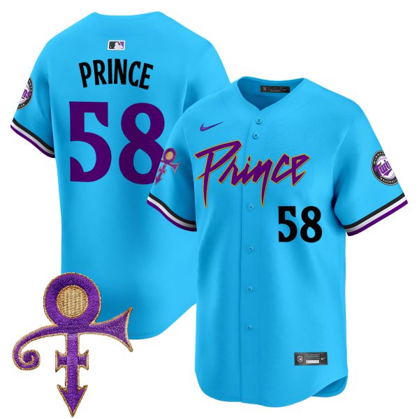 Men's Minnesota Twins Prince Patch Vapor Premier Limited Jersey - All Stitched - Image 34