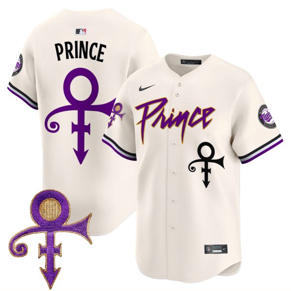 Men's Minnesota Twins Prince Patch Vapor Premier Limited Jersey - All Stitched