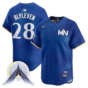 Bert Blyleven Minnesota Twins 2024 City Connect Royal Limited Jersey - All Stitched