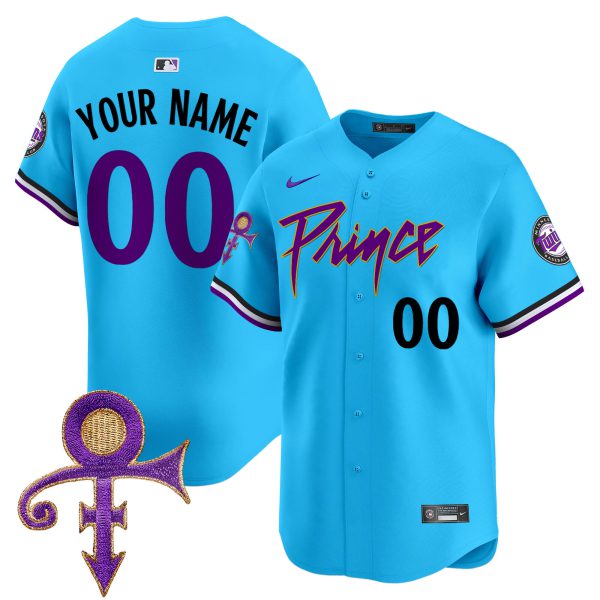 Minnesota Twins Prince Patch Vapor Premier Limited Custom Jersey - All Stitched - Image 5