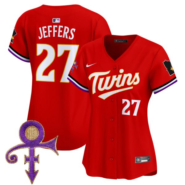 Women's Minnesota Twins Prince Patch Vapor Premier Limited Jersey V3 - All Stitched - Image 20