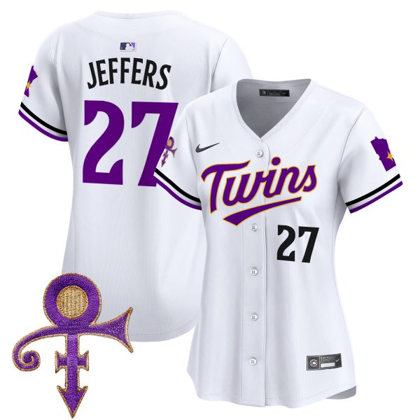 Women's Minnesota Twins Prince Patch Vapor Premier Limited Jersey V3 - All Stitched - Image 28