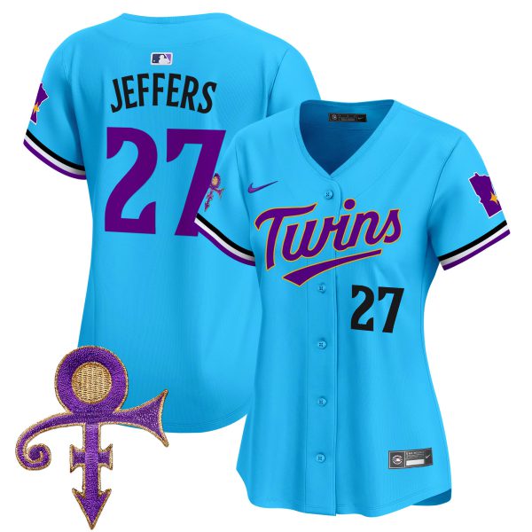 Women's Minnesota Twins Prince Patch Vapor Premier Limited Jersey V3 - All Stitched - Image 36