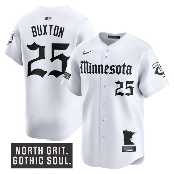 Men's Minnesota Twins 'Gothic North Edition' Vapor Premier Limited Jersey - All Stitched - Image 9