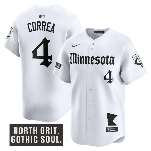 Men's Minnesota Twins 'Gothic North Edition' Vapor Premier Limited Jersey - All Stitched - Image 10