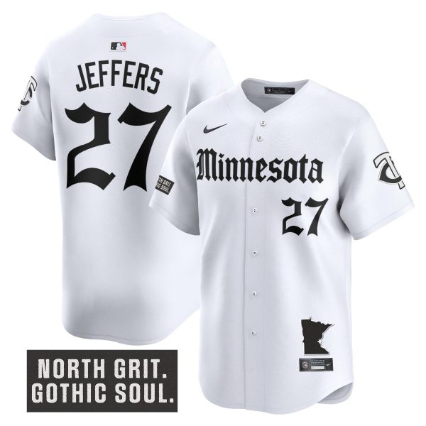 Men's Minnesota Twins 'Gothic North Edition' Vapor Premier Limited Jersey - All Stitched - Image 13