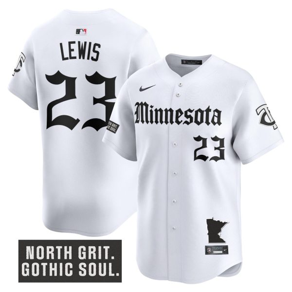 Men's Minnesota Twins 'Gothic North Edition' Vapor Premier Limited Jersey - All Stitched - Image 15
