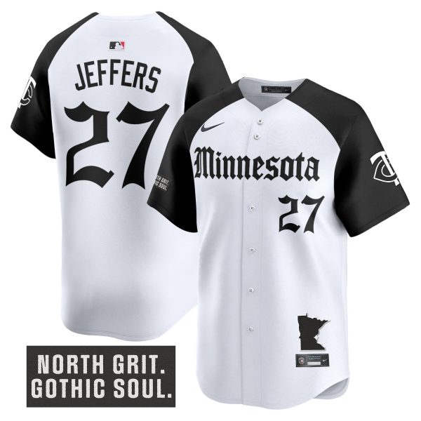 Men's Minnesota Twins 'Gothic North Edition' Vapor Premier Limited Jersey - All Stitched - Image 21