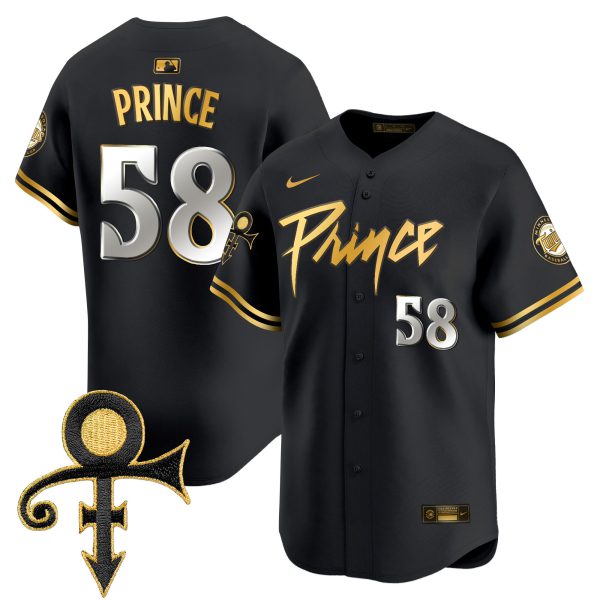 Men's Minnesota Twins Prince Patch Vapor Premier Limited Jersey V4 - All Stitched - Image 2