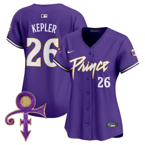 Women's Minnesota Twins Prince Patch Vapor Premier Limited Jersey V4 - All Stitched - Image 31