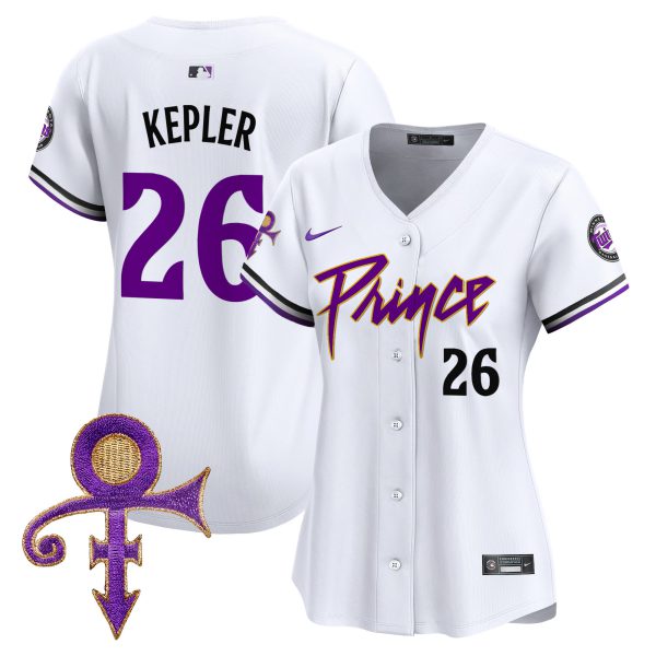 Women's Minnesota Twins Prince Patch Vapor Premier Limited Jersey V4 - All Stitched - Image 39
