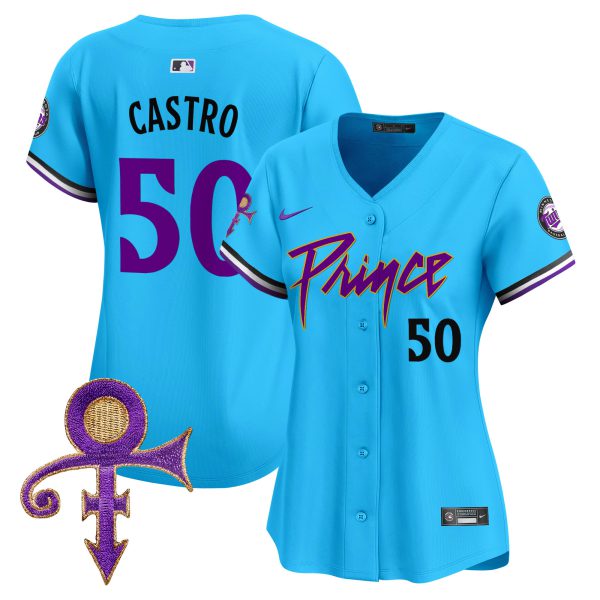 Women's Minnesota Twins Prince Patch Vapor Premier Limited Jersey V4 - All Stitched - Image 45