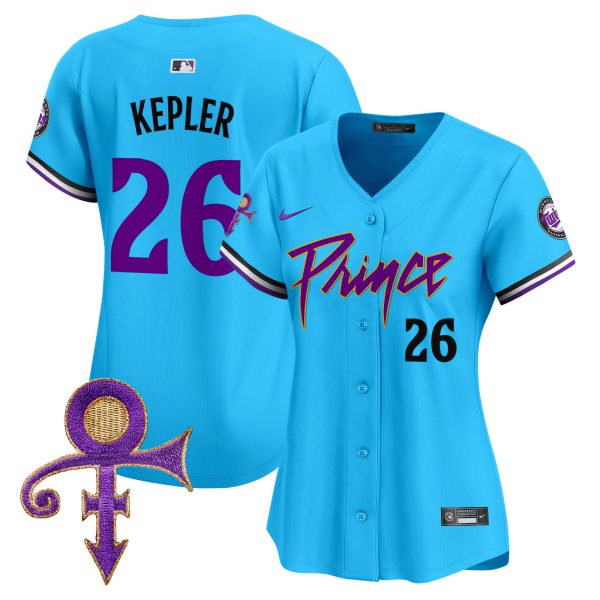 Women's Minnesota Twins Prince Patch Vapor Premier Limited Jersey V4 - All Stitched - Image 47