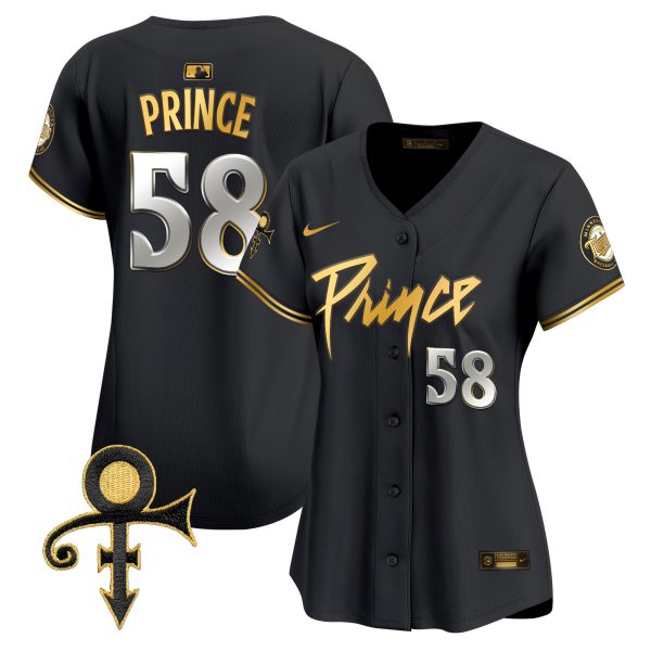 Women's Minnesota Twins Prince Patch Vapor Premier Limited Jersey V4 - All Stitched - Image 2