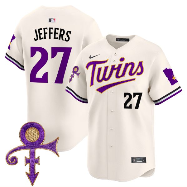 Men's Minnesota Twins Prince Patch Vapor Premier Limited Jersey V3 - All Stitched - Image 4