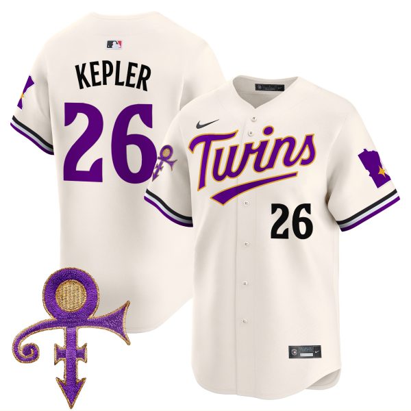 Men's Minnesota Twins Prince Patch Vapor Premier Limited Jersey V3 - All Stitched - Image 7