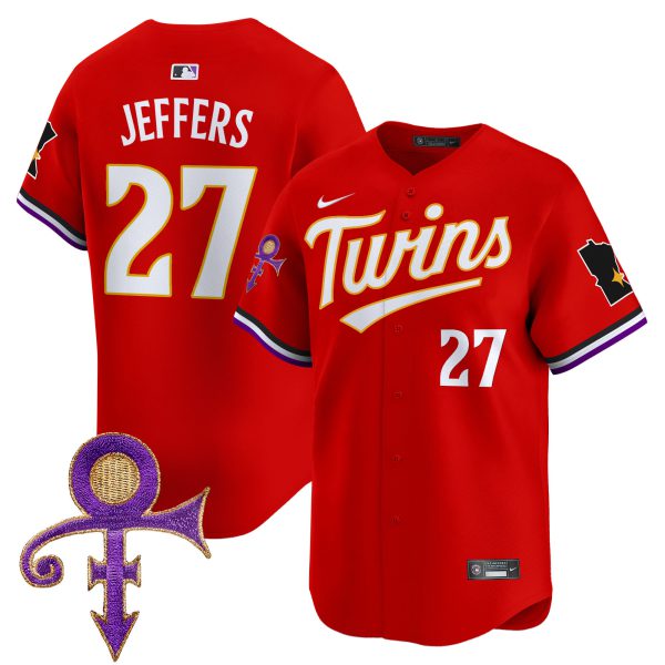 Men's Minnesota Twins Prince Patch Vapor Premier Limited Jersey V3 - All Stitched - Image 20