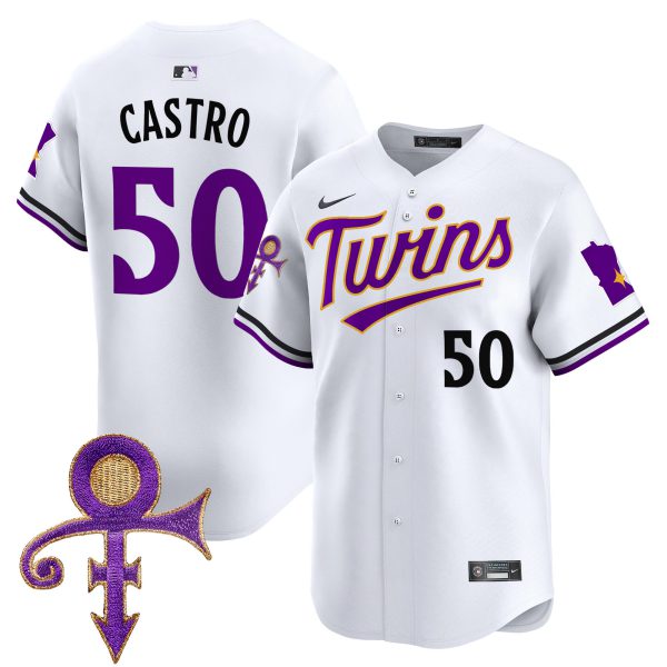 Men's Minnesota Twins Prince Patch Vapor Premier Limited Jersey V3 - All Stitched - Image 29