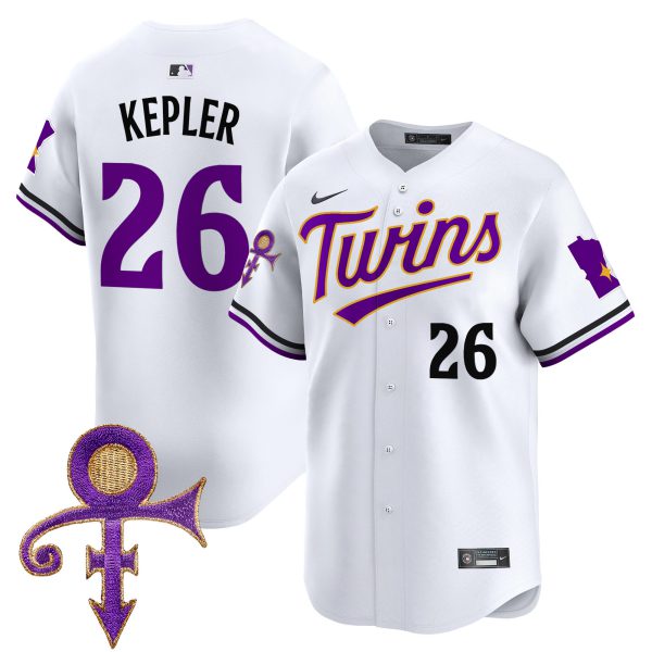 Men's Minnesota Twins Prince Patch Vapor Premier Limited Jersey V3 - All Stitched - Image 31