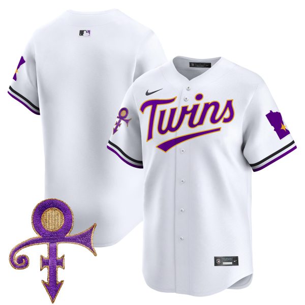 Men's Minnesota Twins Prince Patch Vapor Premier Limited Jersey V3 - All Stitched - Image 32