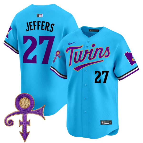 Men's Minnesota Twins Prince Patch Vapor Premier Limited Jersey V3 - All Stitched - Image 36
