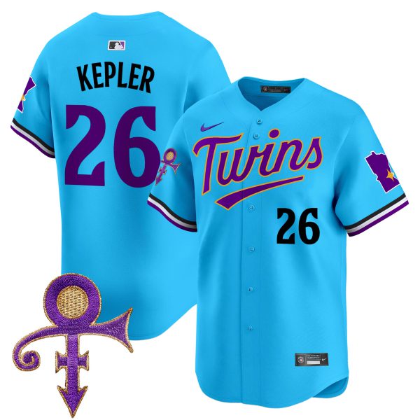 Men's Minnesota Twins Prince Patch Vapor Premier Limited Jersey V3 - All Stitched - Image 39