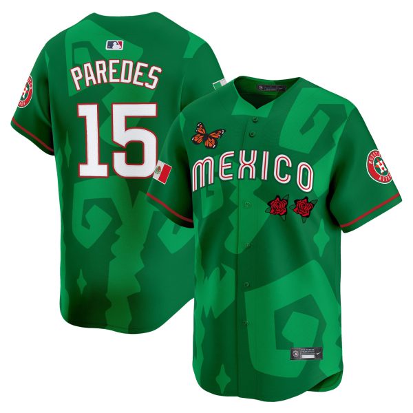 Men's 2025 Mexican Heritage x Sentrock Vapor Premier Limited Jersey - Stitched - Image 4