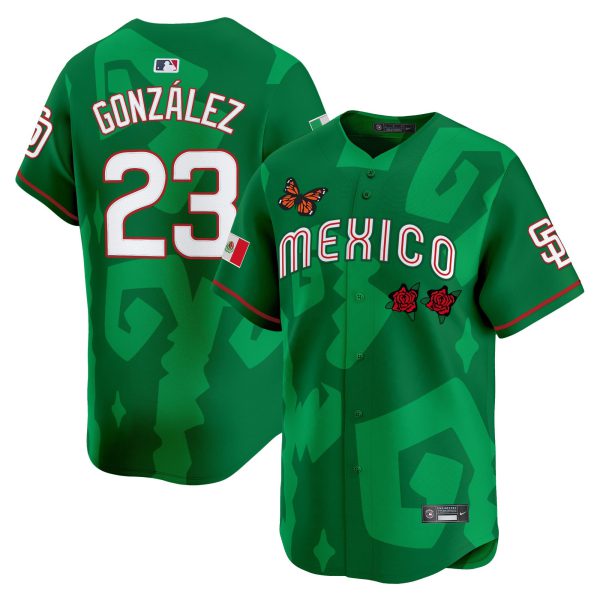 Men's 2025 Mexican Heritage x Sentrock Vapor Premier Limited Jersey - Stitched - Image 7