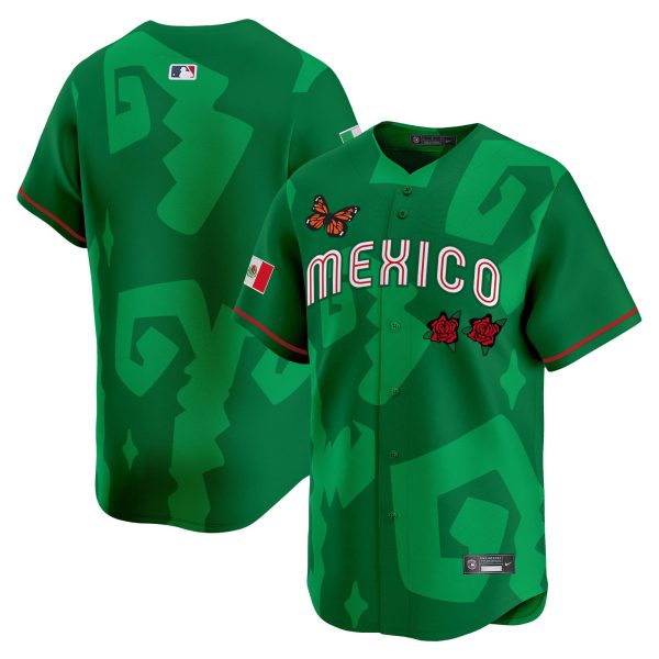 Men's 2025 Mexican Heritage x Sentrock Vapor Premier Limited Jersey - Stitched - Image 9