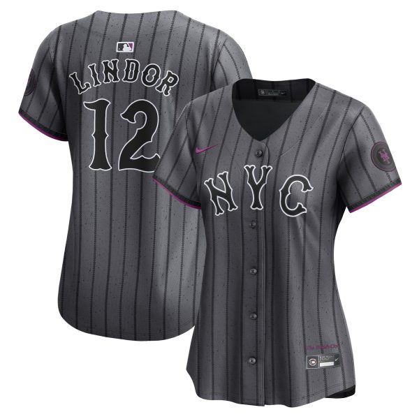 Men's 2024 City Connect Vapor Premier Limited Jersey - Graphite - All Stitched - Image 4